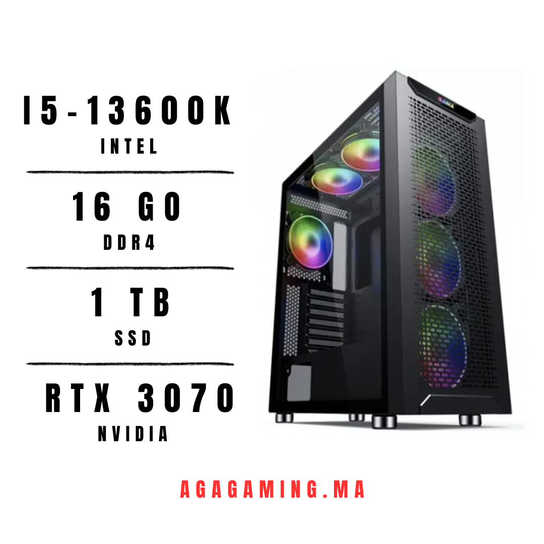 PC Gamer Intel I5 13600K RTX 3070 PC Gamer Intel I5 13600K RTX 3070